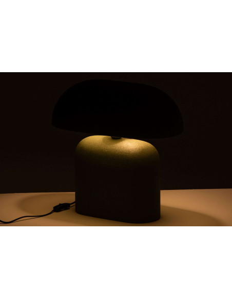Lampe à poser champignon vert olive 45 cm Bobbio