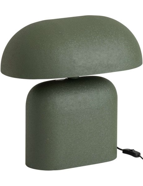 Lampe à poser champignon vert olive 45 cm Bobbio