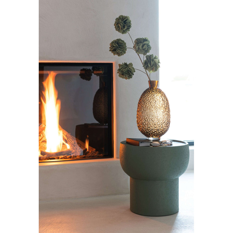 Table d’appoint ronde vert olive 41,5...