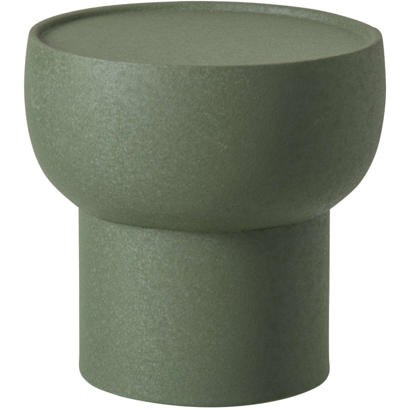 Table d’appoint ronde vert olive 41,5...