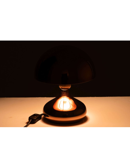 Lampe champignon cuivrée en métal 26 cm Dinant