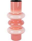 Vase design en métal rose 37 cm Grato