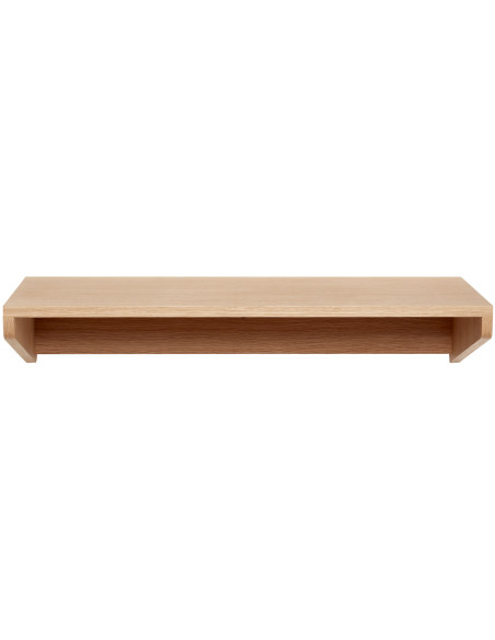 Bureau mural placage chêne naturel 80x35x15 cm Folk