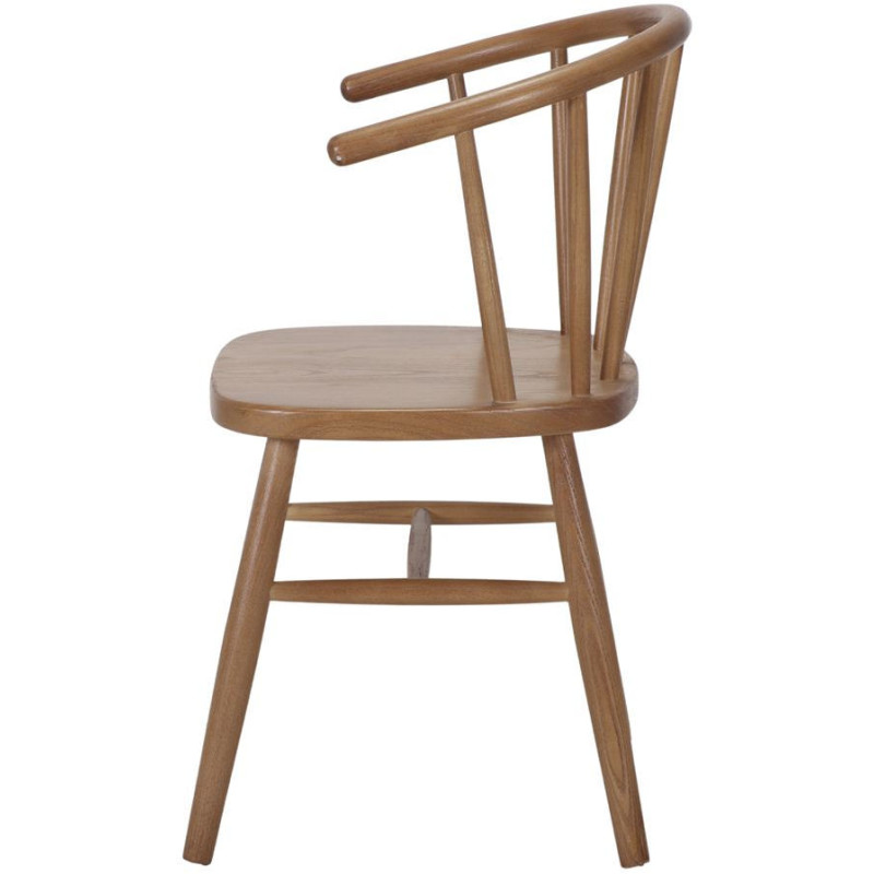 Chaise Windsor bois d’orme naturel...