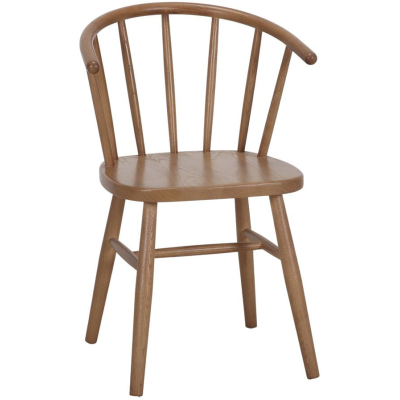 Chaise Windsor bois d’orme naturel...