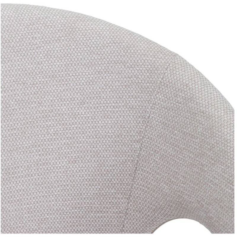 Chaise de salle à manger tissu beige...