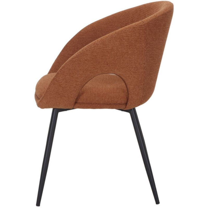 Chaise de salle à manger tissu...