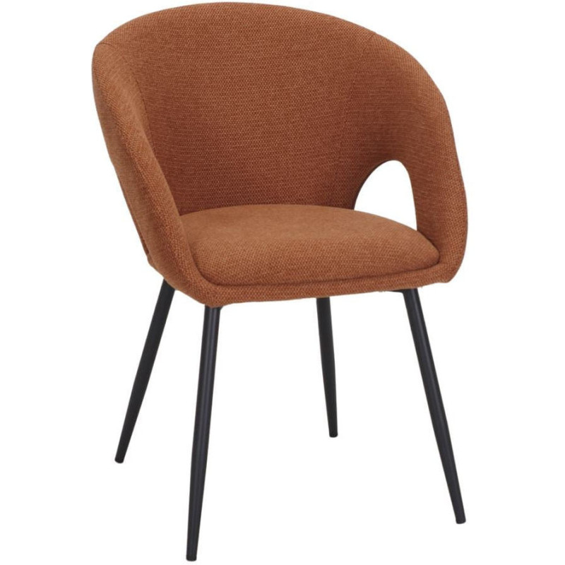 Chaise de salle à manger tissu...