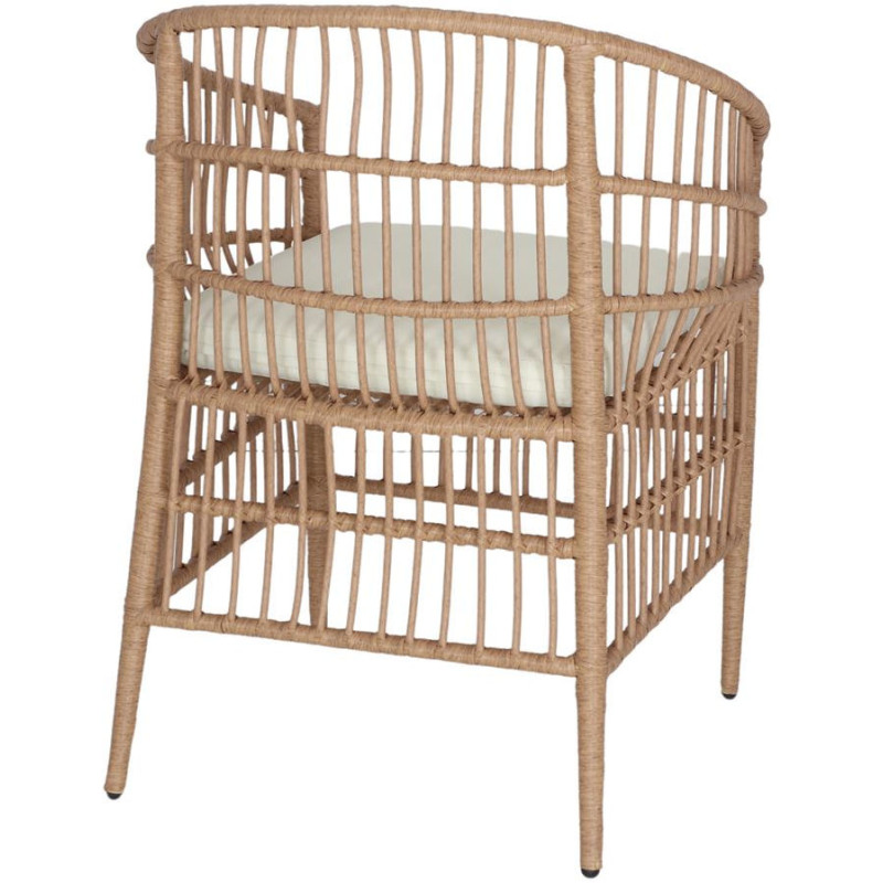 Fauteuil rotin synthétique naturel...