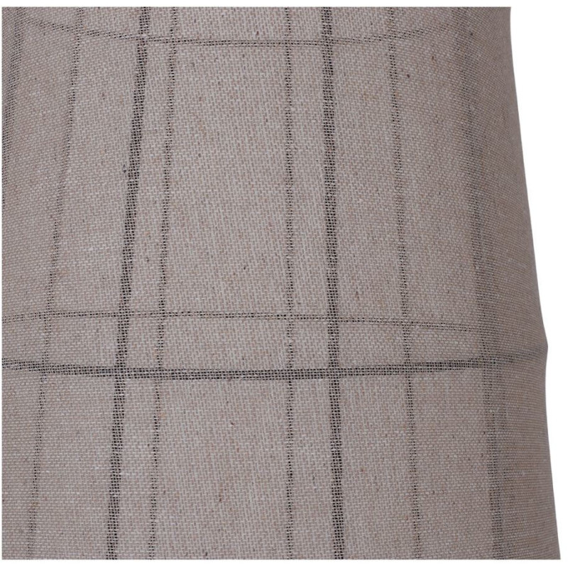 Suspension en tissu beige conique Hanko