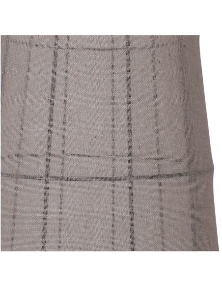 Suspension en tissu beige conique Hanko