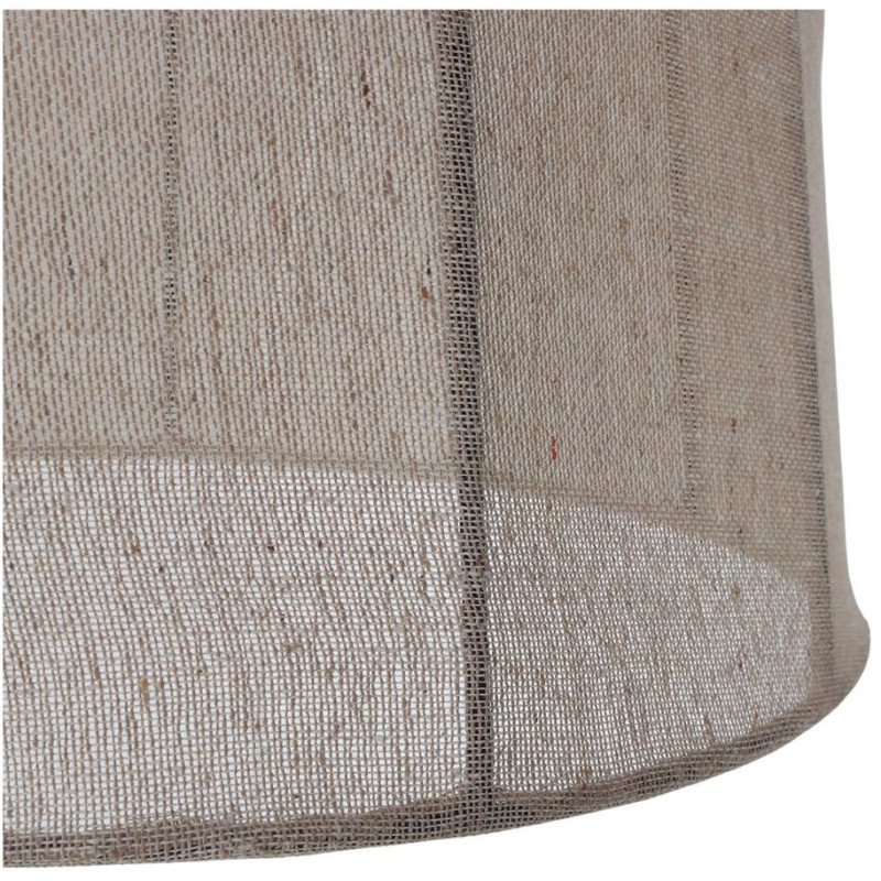 Suspension en tissu beige conique Hanko