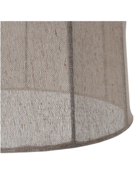 Suspension en tissu beige conique Hanko