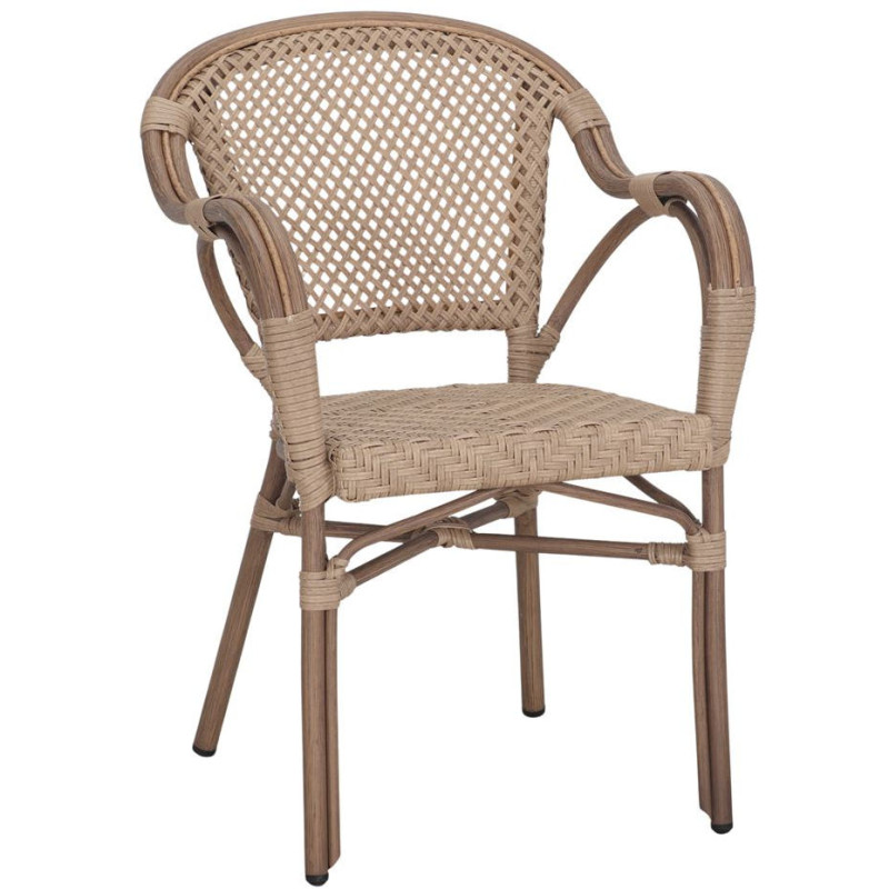 Chaise de jardin en rotin synthétique...