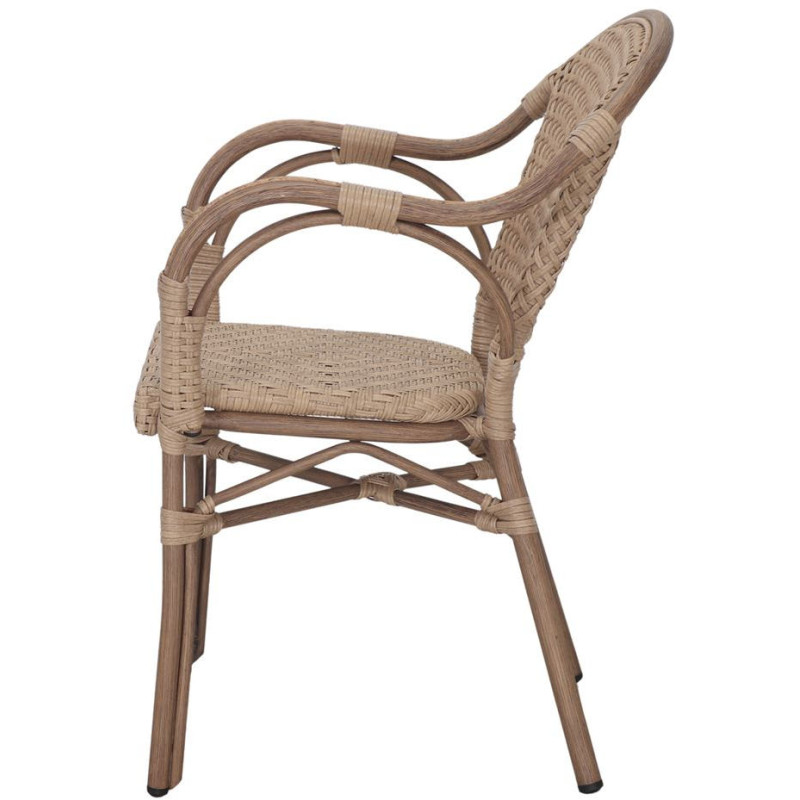 Chaise de jardin en rotin synthétique...