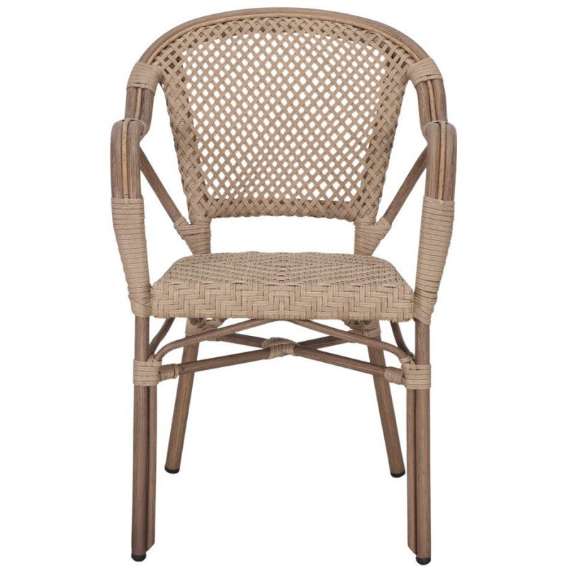 Chaise de jardin en rotin synthétique...