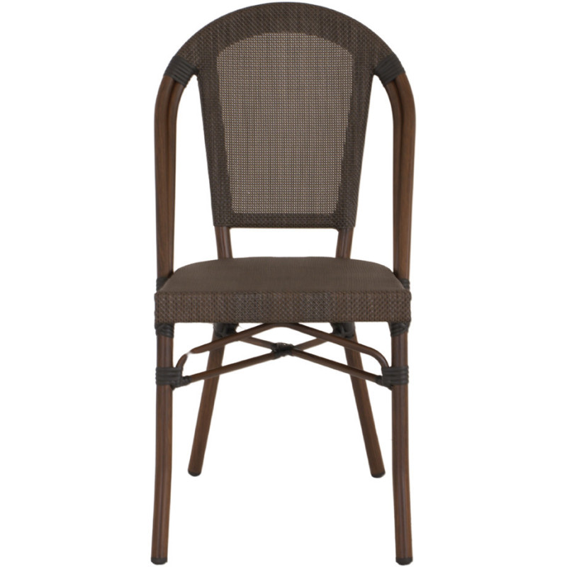 Chaise de jardin bistrot textilène...
