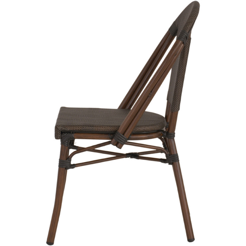 Chaise de jardin bistrot textilène...