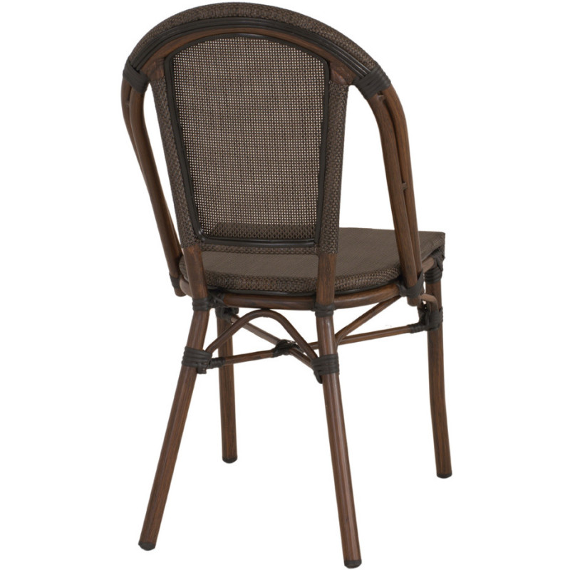 Chaise de jardin bistrot textilène...