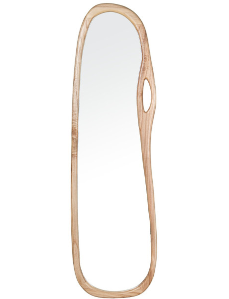 Grand miroir bois naturel organique 41,5x153,5 cm Tertenia