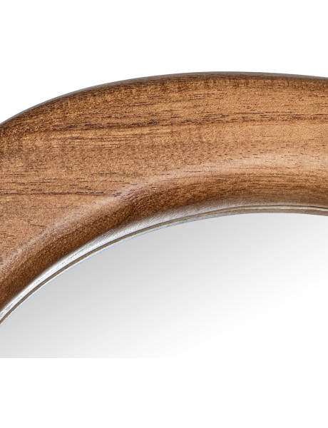 Miroir bois noyer organique 41,5x153,5 cm Tertenia  - 2