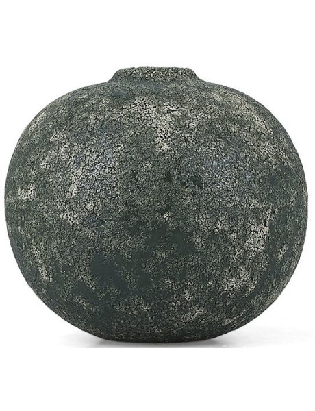 Vase boule céramique vert 14,5x13 cm Bullet
