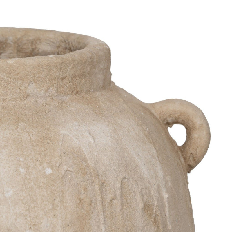 Grand vase amphore céramique beige 58 cm Caltabellotta Ixia - 4