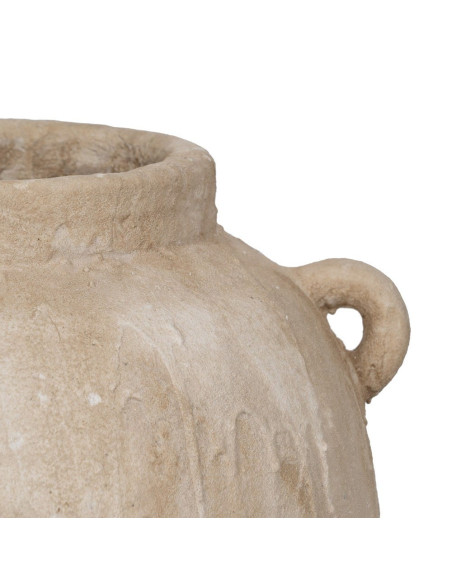 Grand vase amphore céramique beige 58 cm Caltabellotta Ixia - 4