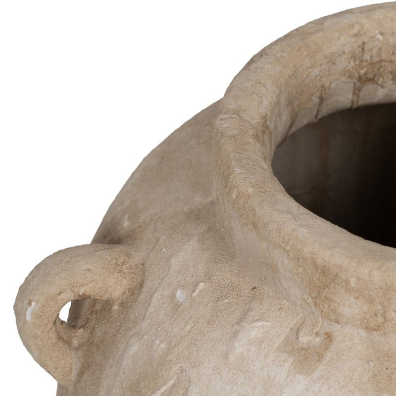 Grand vase amphore céramique beige 58 cm Caltabellotta Ixia - 5