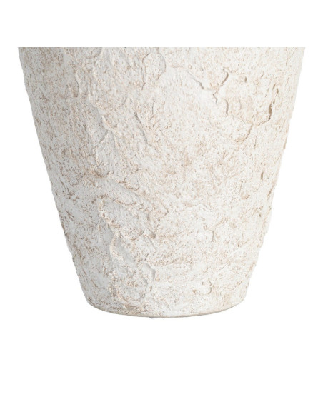Grand vase céramique blanc effet craquelé 60 cm Cisternino Ixia - 4