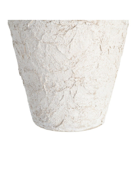 Grand vase céramique blanc effet chaux 80 cm Cisternino Ixia - 4
