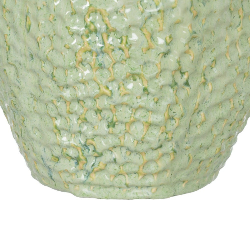 Vase corail céramique vert céladon 29x29x33 cm Sciacca Ixia - 6