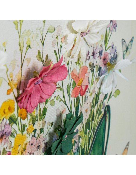 Tableau mural floral bottes vertes 50x60 cm Chedigny  - 4