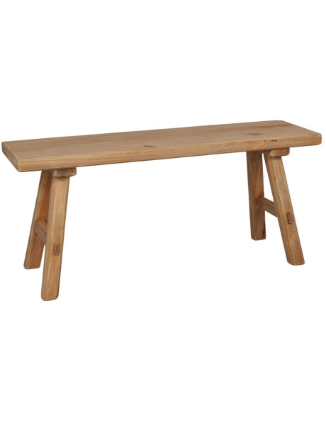 Banc d’entrée bois recyclé 100 cm Viscri  - 1