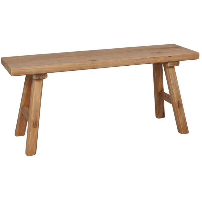 Banc d’entrée bois recyclé 100 cm Viscri  - 1