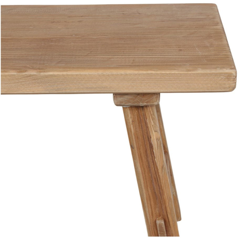 Banc d’entrée bois recyclé 100 cm Viscri  - 4
