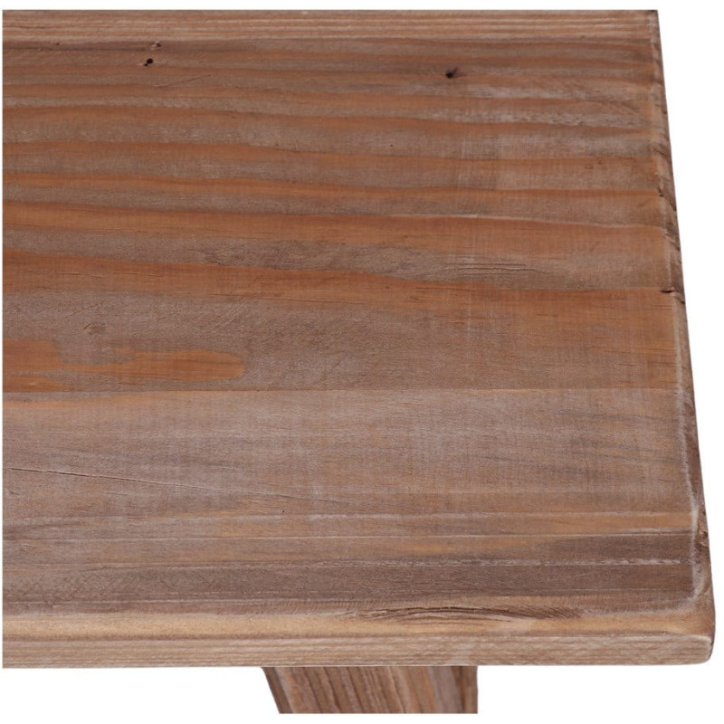 Banc d’entrée bois recyclé 100 cm Viscri  - 5