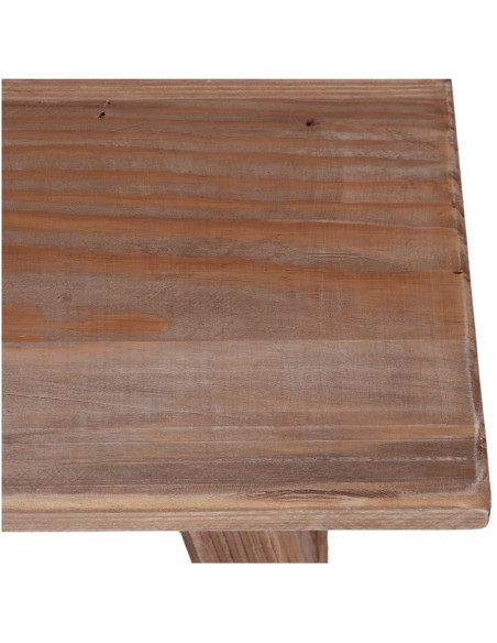 Banc d’entrée bois recyclé 100 cm Viscri  - 5