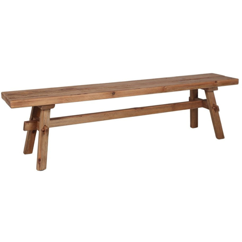 Banc bois recyclé 180 cm Vrbnik  - 1