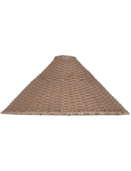 Abat-jour rotin synthétique pour suspension 60 cm Naoussa  - 1