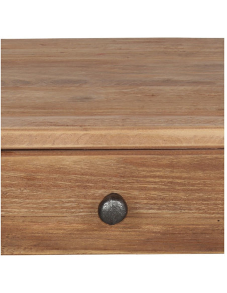 Console d’entrée bois recyclé 1 tiroir 120 cm Artenara  - 5
