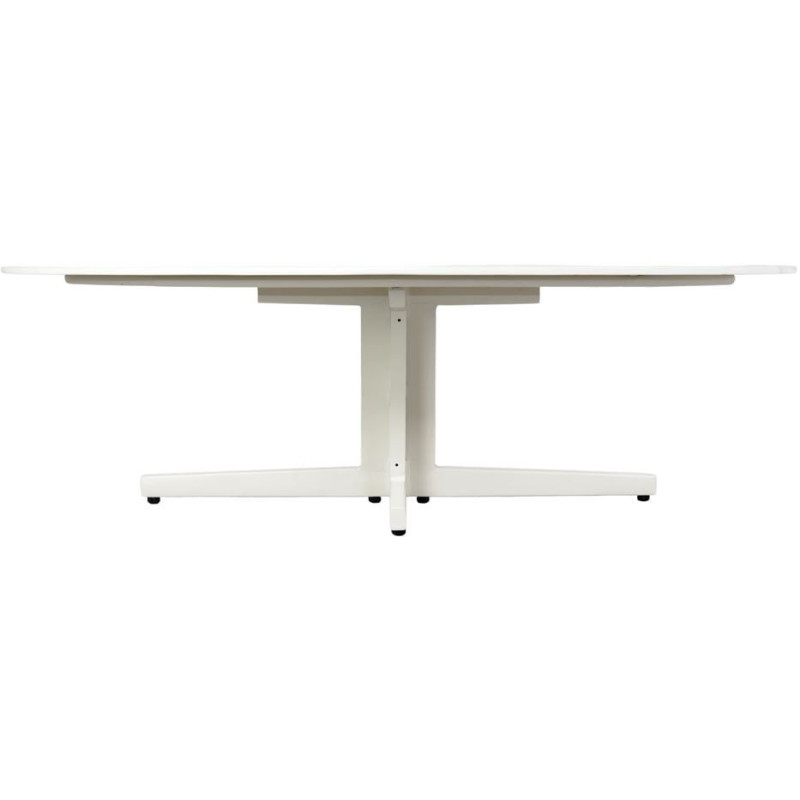 Table basse extérieure effet marbre 130 cm Numana  - 1