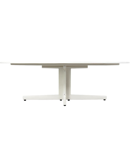 Table basse extérieure effet marbre 130 cm Numana  - 1