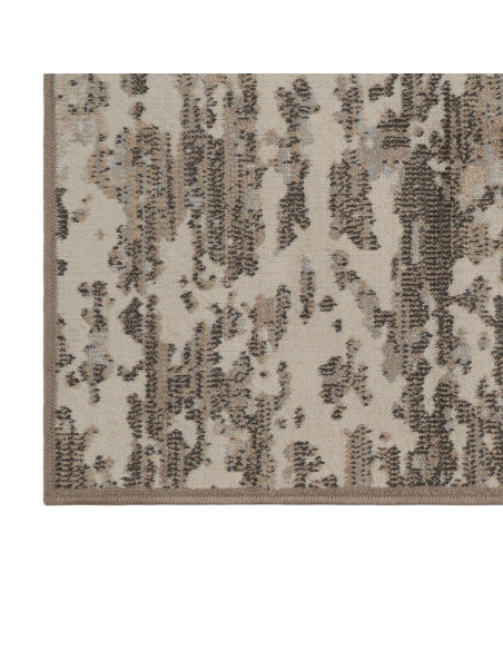 Tapis viscose gris effet vieilli 160x230 cm Bagnoregio Ixia - 4