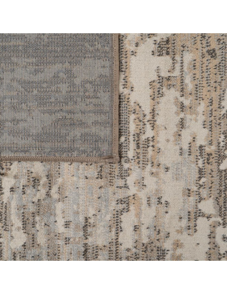 Grand tapis viscose gris effet vieilli 200x300 cm Bagnoregio Ixia - 5