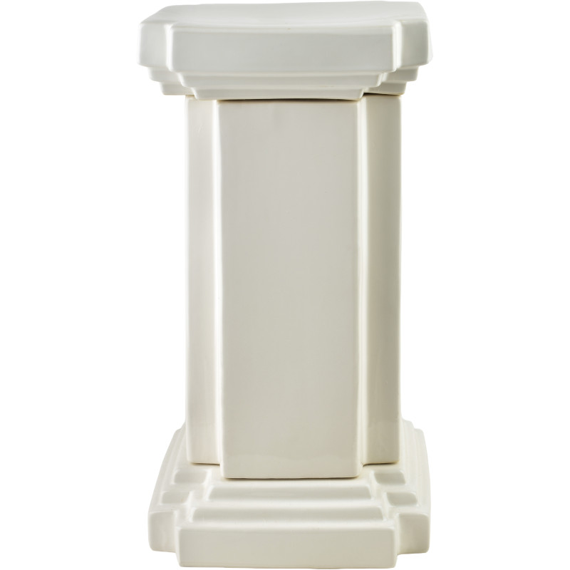 Sellette porte-plante blanche 54,5 cm Segesta  - 3