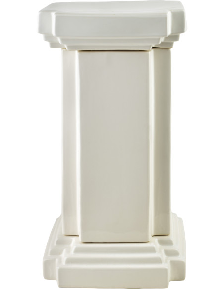 Sellette porte-plante blanche 54,5 cm Segesta  - 3