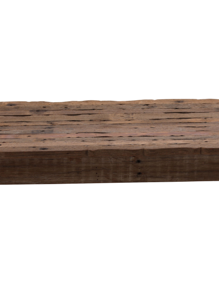 Table basse bois recyclé 120 cm Béa  - 3