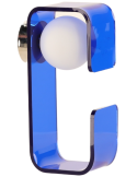 Applique murale bleue acrylique G9 30 cm Charlotte