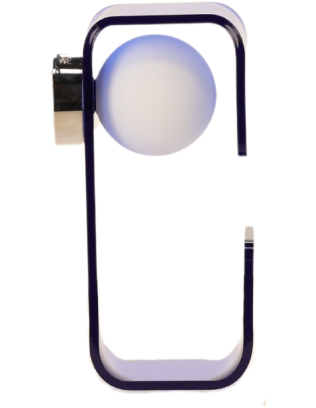 Applique murale bleue acrylique G9 30 cm Charlotte  - 2